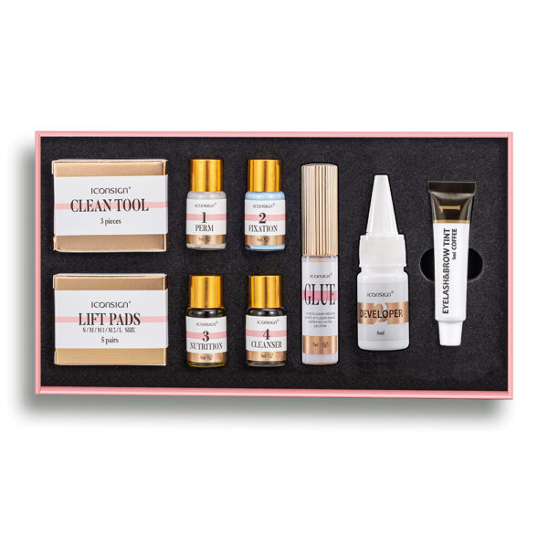 ICONSIGN Lash Lift EyeLash Eyebrow Dye Tint Kit Lashes Perm Set Brow Lamination Makeup Tools – Bild 6